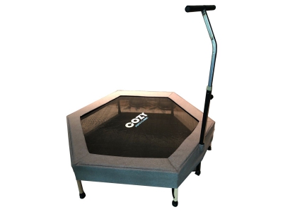 612-2T indoor trampoline with handle
